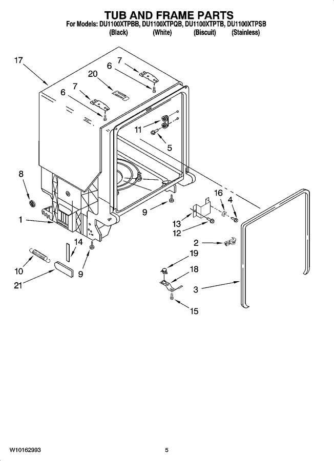 Diagram for DU1100XTPBB