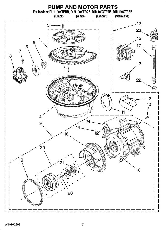 Diagram for DU1100XTPSB