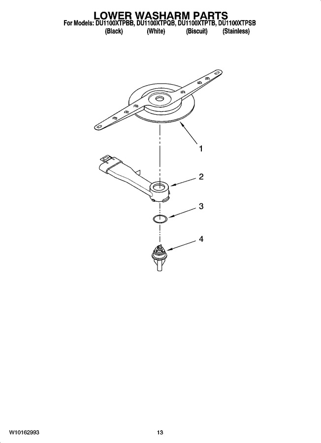 Diagram for DU1100XTPTB