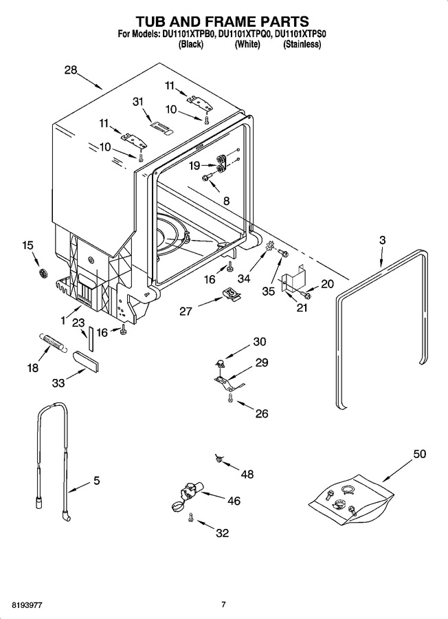 Diagram for DU1101XTPB0
