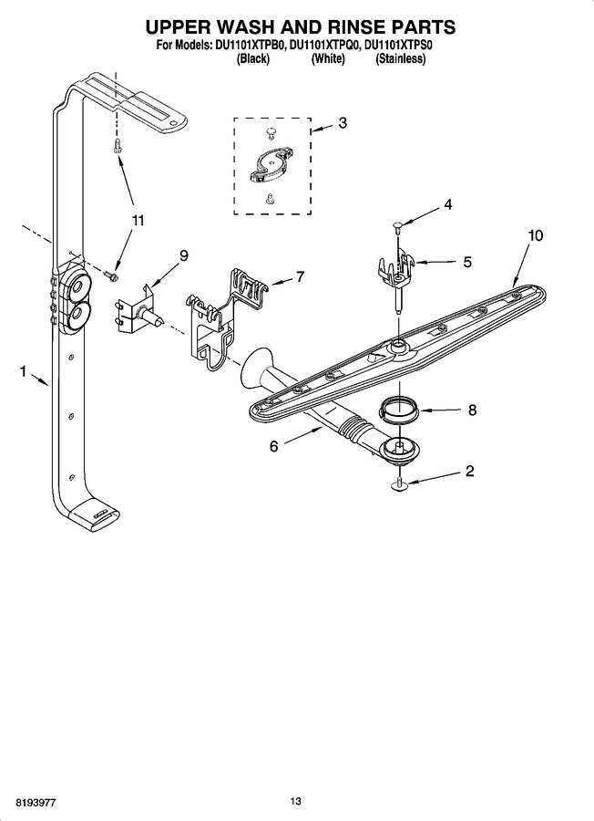 Diagram for DU1101XTPB0