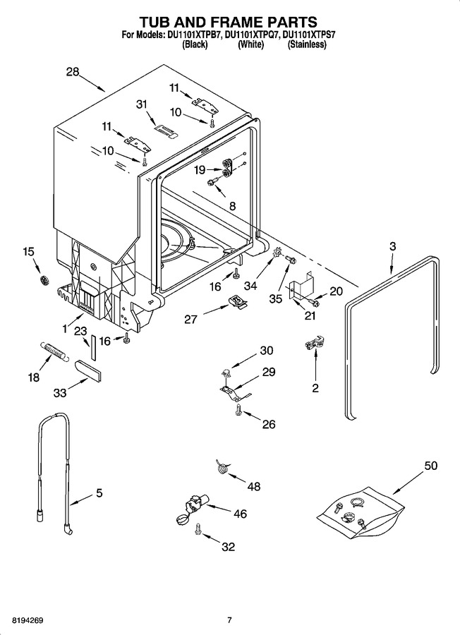 Diagram for DU1101XTPB7