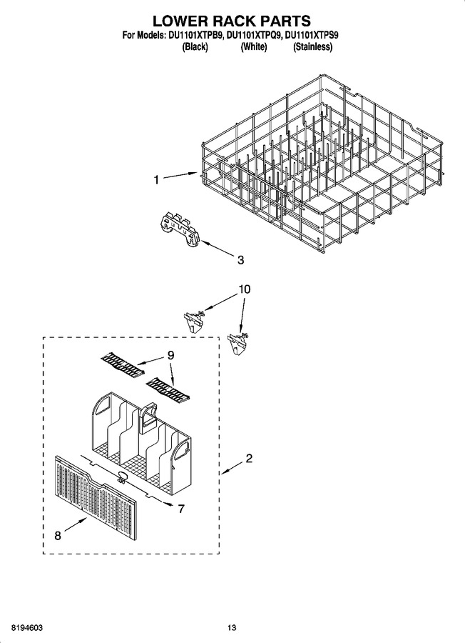 Diagram for DU1101XTPB9
