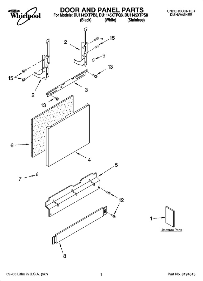 Diagram for DU1145XTPS8