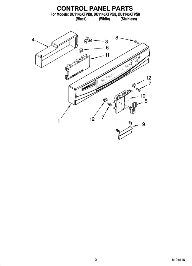 Diagram for DU1145XTPS8