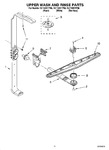 Diagram for 10 - Upper Wash And Rinse Parts