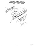 Diagram for 02 - Control Panel Parts