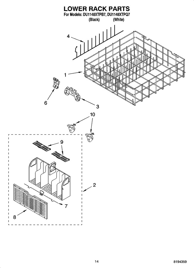 Diagram for DU1148XTPB7