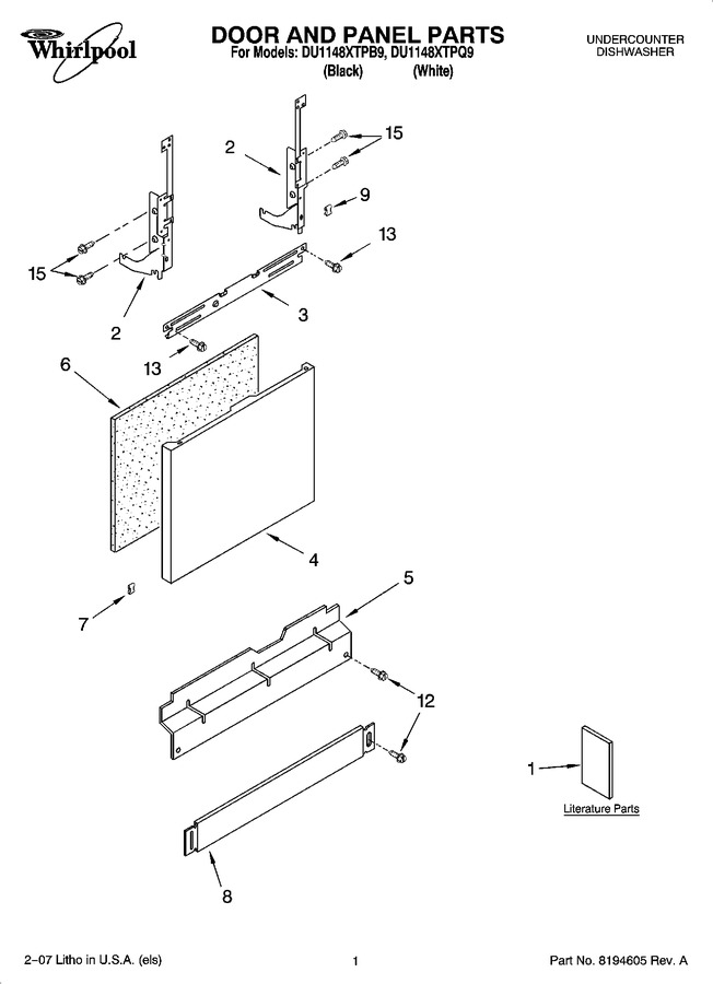 Diagram for DU1148XTPB9