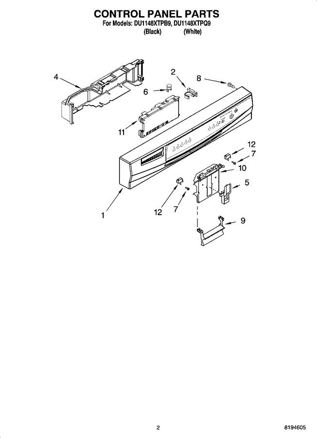 Diagram for DU1148XTPB9