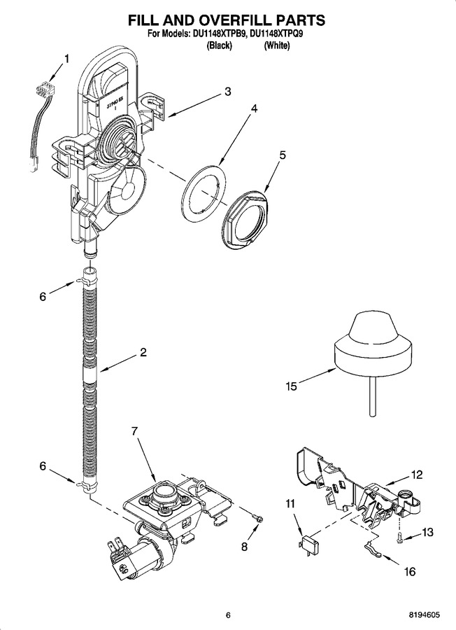Diagram for DU1148XTPB9
