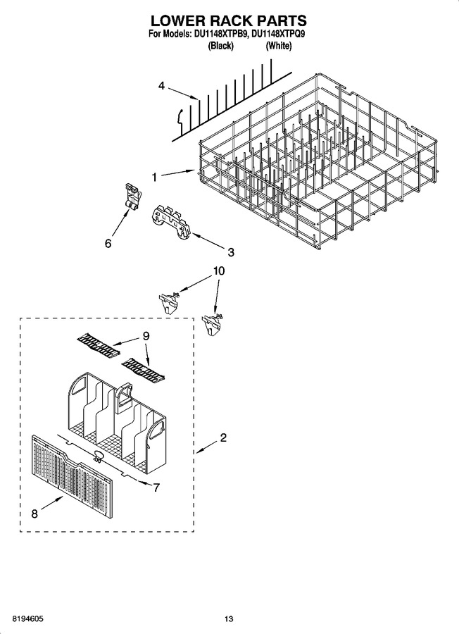 Diagram for DU1148XTPB9