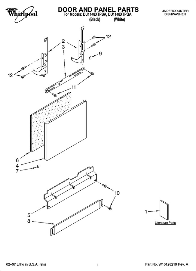 Diagram for DU1148XTPBA