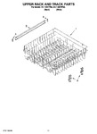 Diagram for 09 - Upper Rack And Track Parts