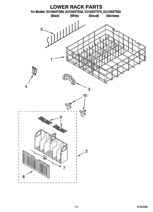 Diagram for DU1200XTSB0