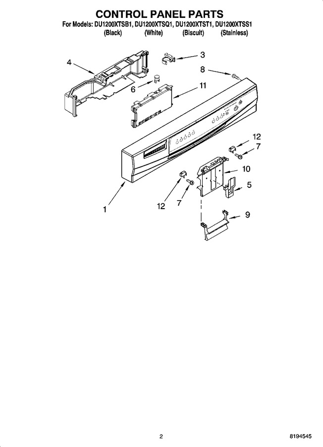 Diagram for DU1200XTSQ1