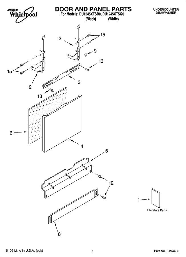 Diagram for DU1245XTSB0