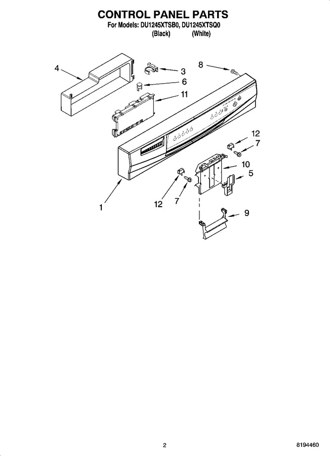 Diagram for DU1245XTSB0