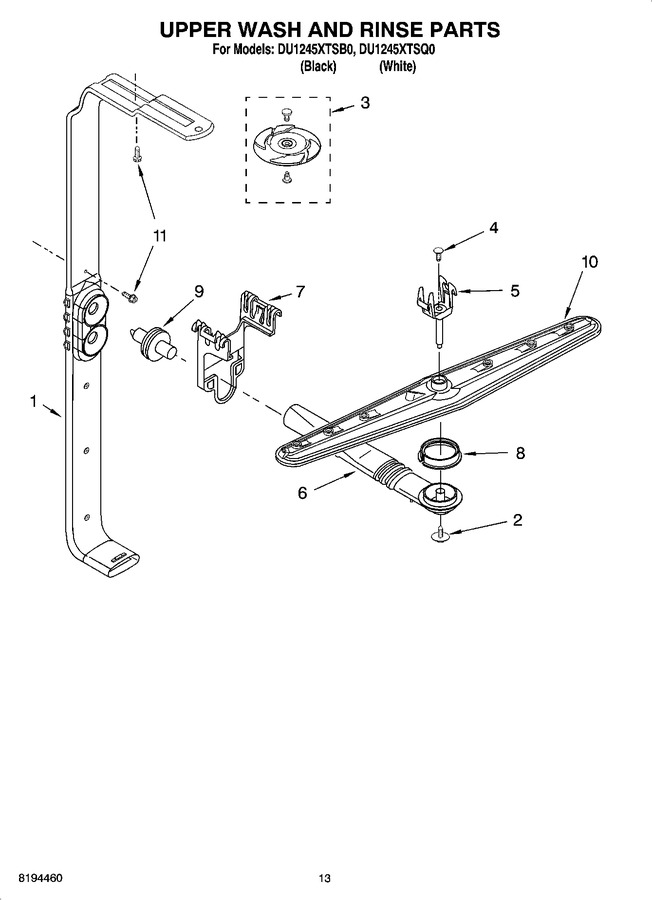Diagram for DU1245XTSB0