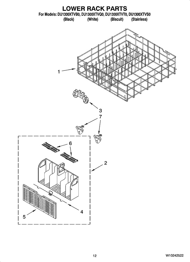 Diagram for DU1300XTVS0