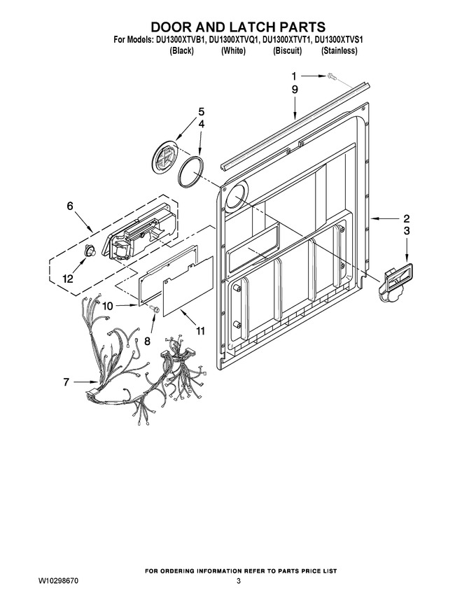 Diagram for DU1300XTVS1