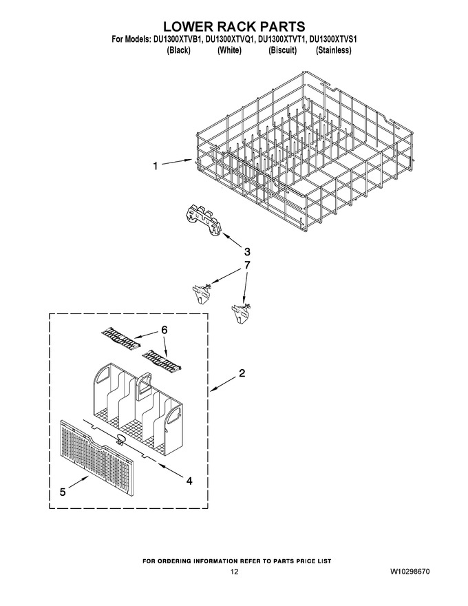 Diagram for DU1300XTVS1