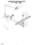 Diagram for 07 - Upper Wash And Rinse Parts