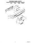 Diagram for 02 - Control Panel Parts