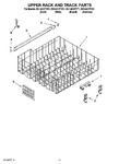 Diagram for 09 - Upper Rack And Track Parts