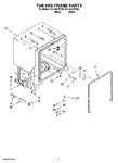 Diagram for 05 - Tub And Frame Parts