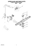 Diagram for 07 - Upper Wash And Rinse Parts