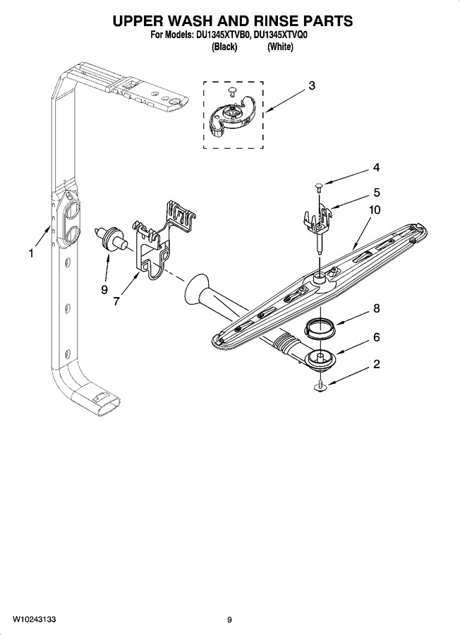 Diagram for DU1345XTVB0