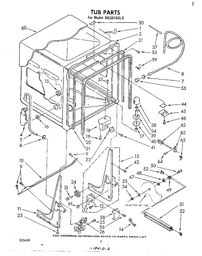 Diagram for DU3016XL0