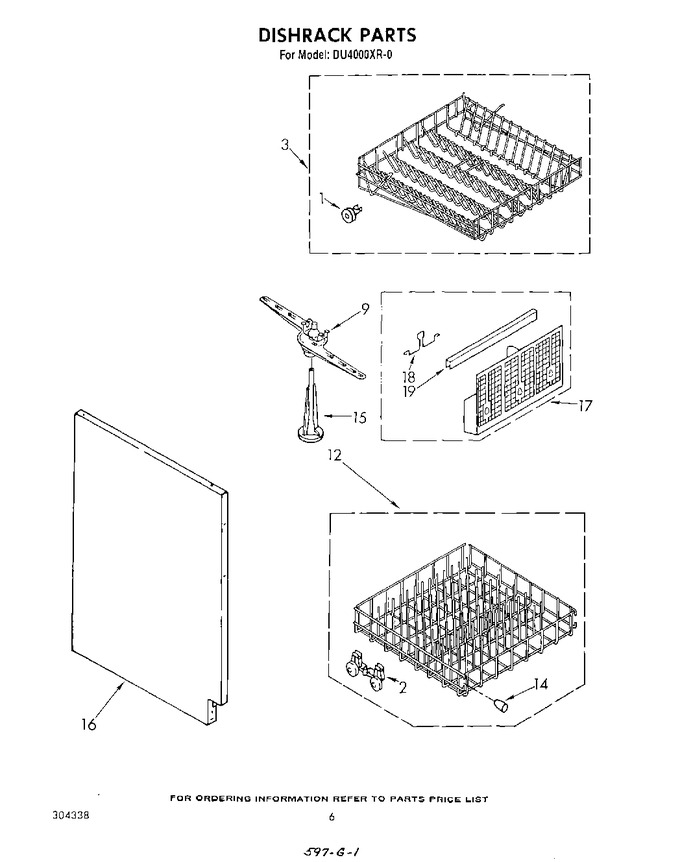 Diagram for DU4000XR0