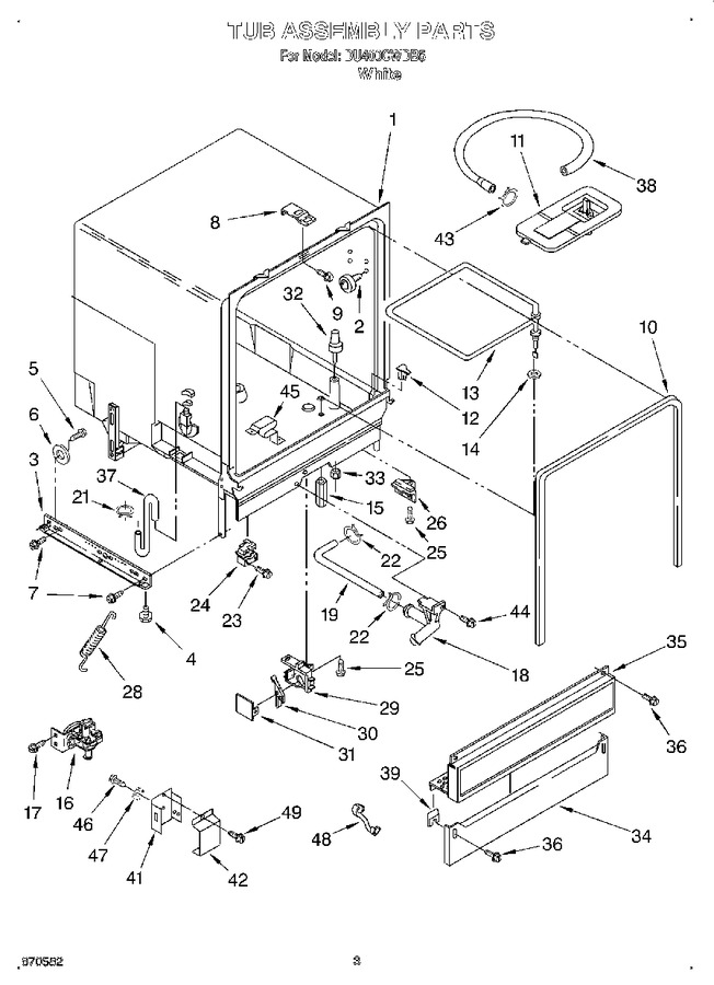 Diagram for DU400CWDB5