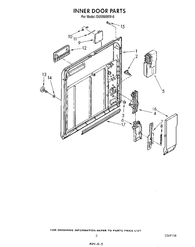 Diagram for DU5000XW0