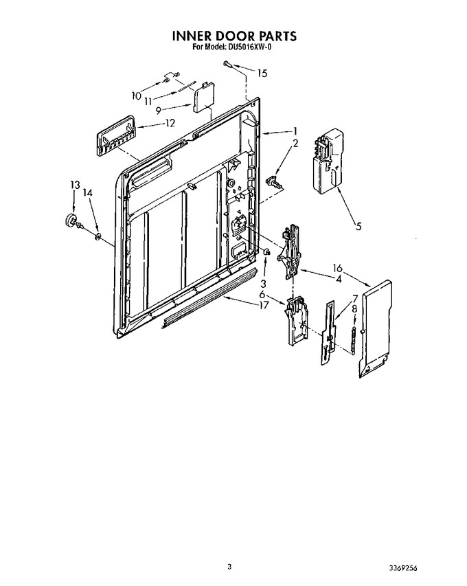 Diagram for DU5016XW0