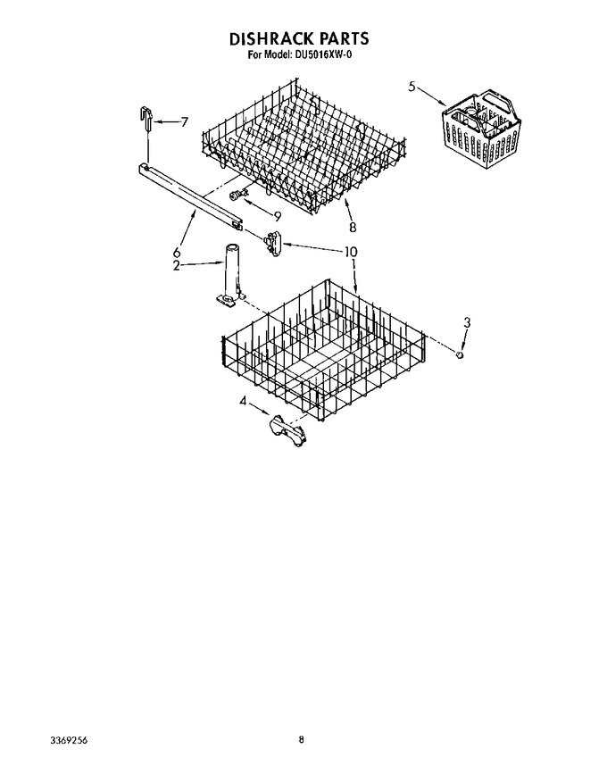Diagram for DU5016XW0