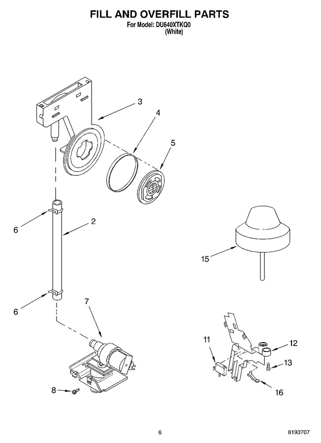 Diagram for DU640XTKQ0