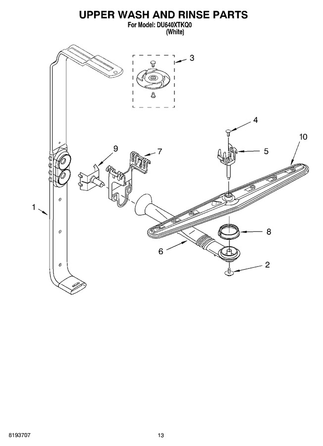 Diagram for DU640XTKQ0