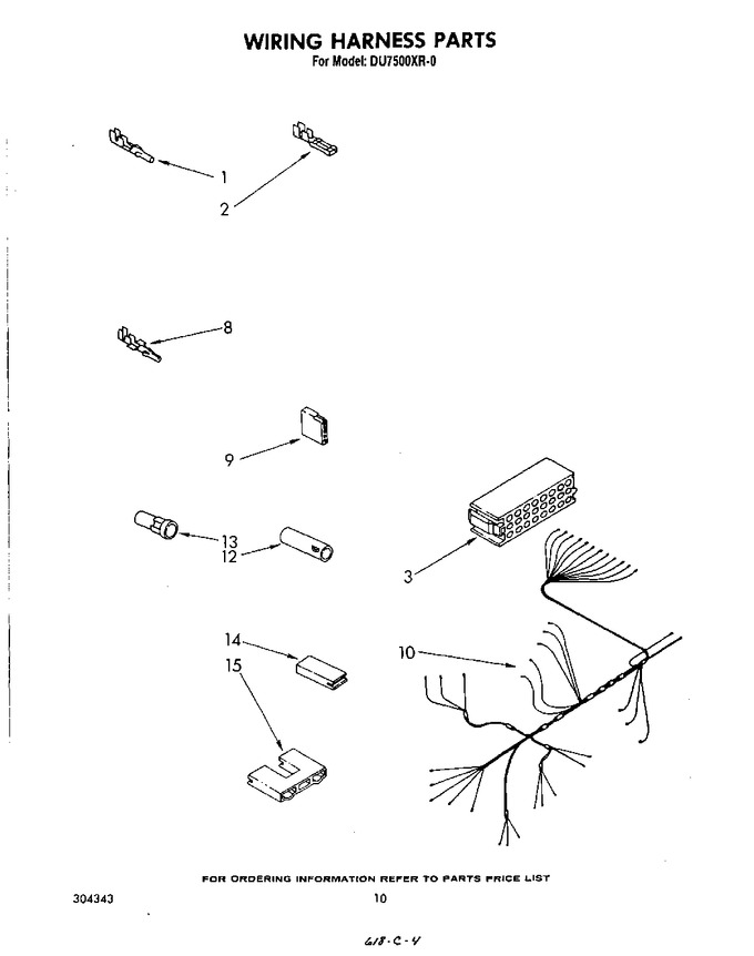 Diagram for DU7500XR0