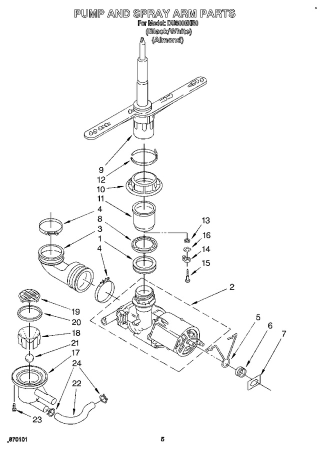 Diagram for DU8000XB0