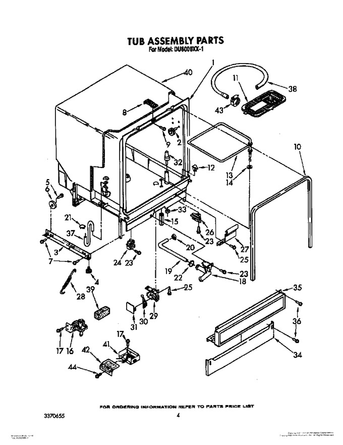 Diagram for DU8000XX1