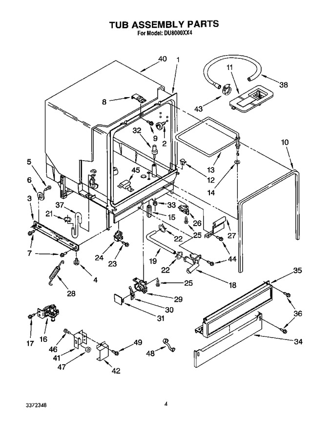 Diagram for DU8000XX4
