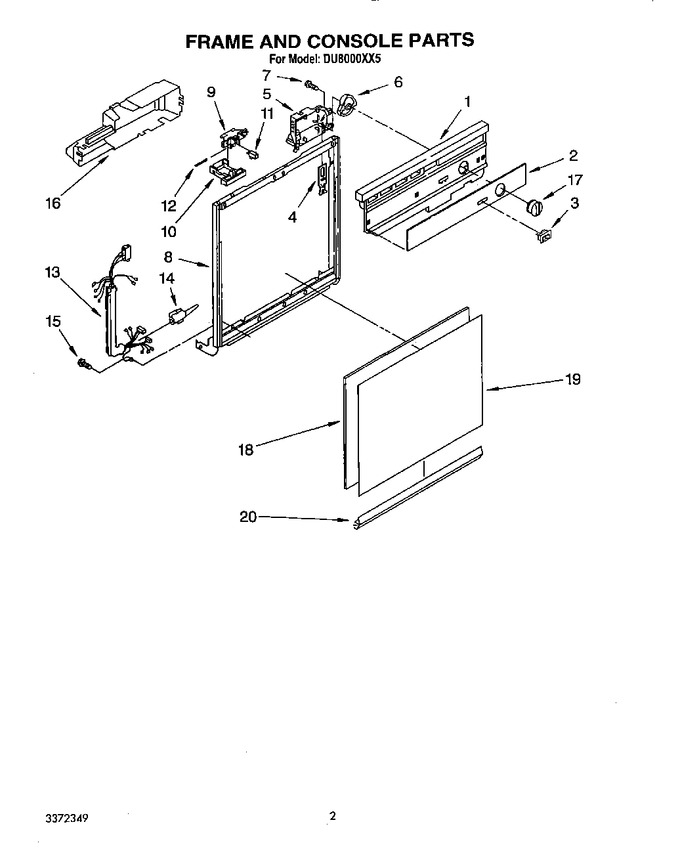 Diagram for DU8000XX5