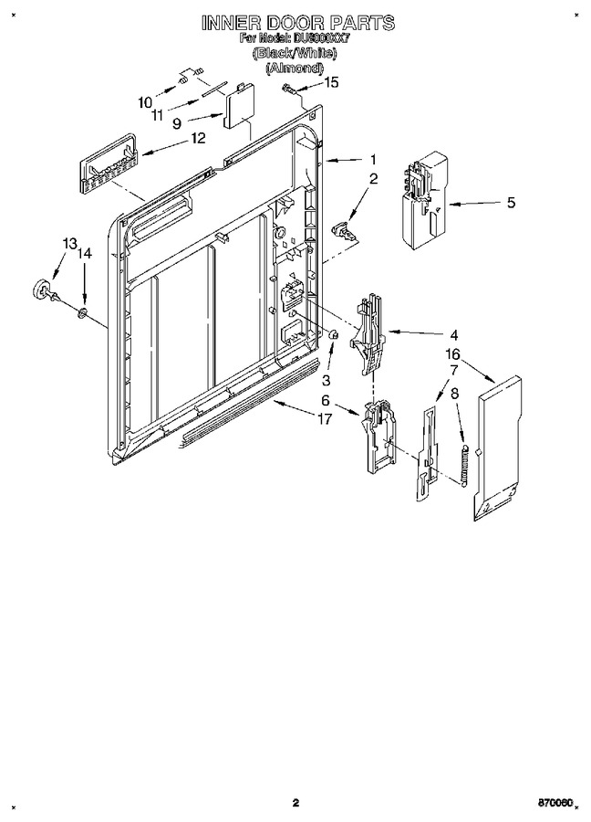 Diagram for DU8000XX7