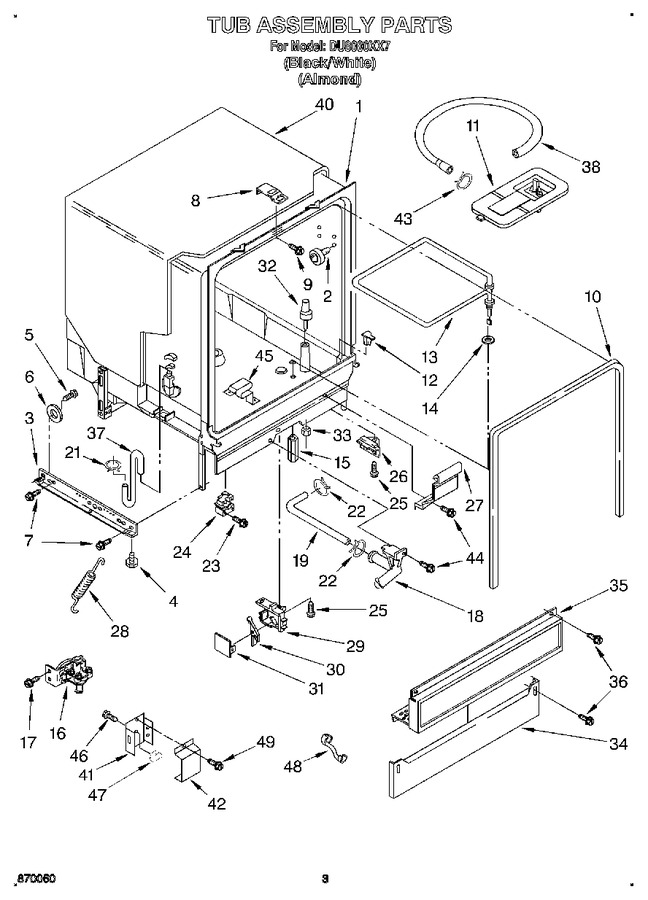 Diagram for DU8000XX7