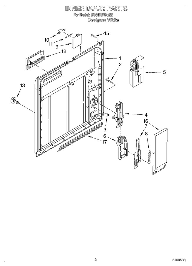 Diagram for DU800DWGQ2