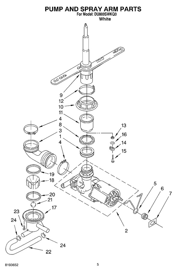 Diagram for DU800SWKQ0
