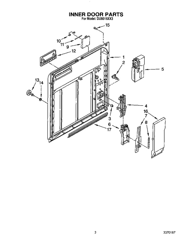 Diagram for DU8016XX3
